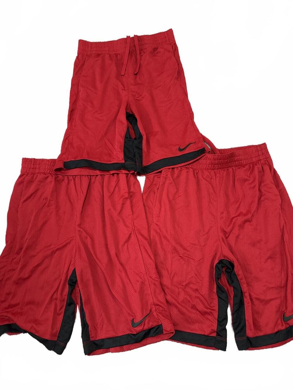 Nike Dri-FIT Athletic Gym Shorts Lot of 3 - Boys XL